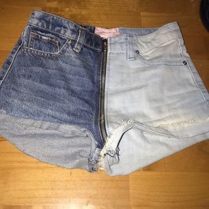 Revive two-tone shorts